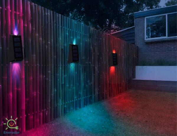 Modern Outdoor Solar Wall Lights