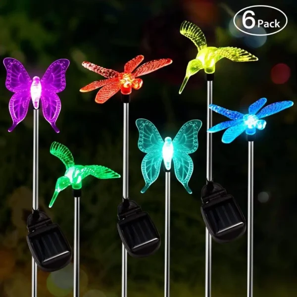 Butterfly Solar lights