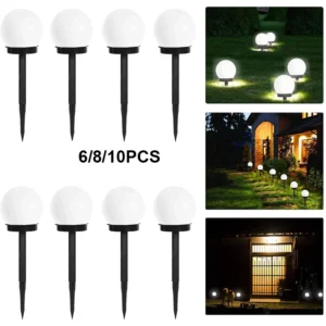 Solar Ball Stake Light