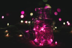 solar mason jar lights