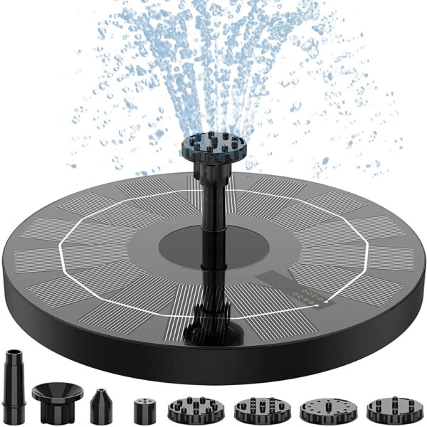 Solar Bird Bath Fountain