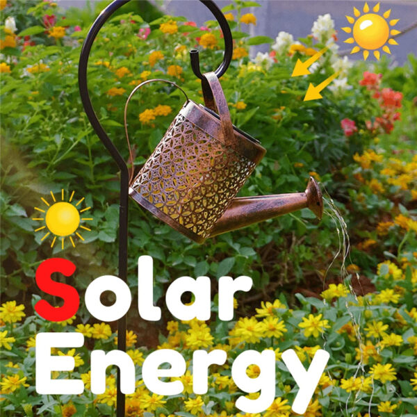 Solar Watering Can Light