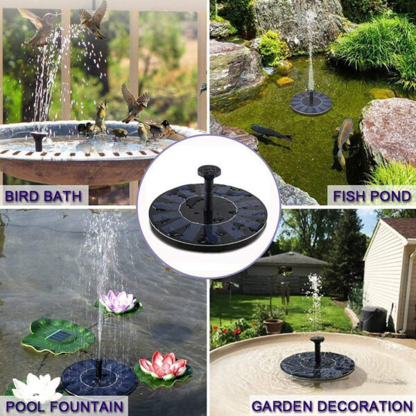 Solar Bird Bath Fountain