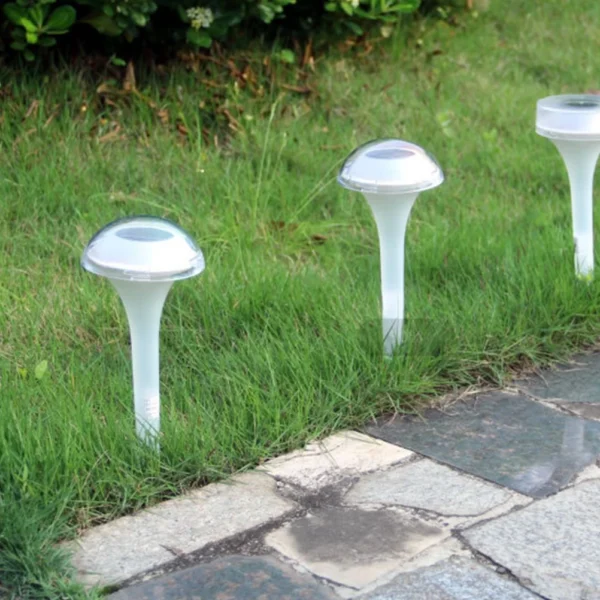 2pcs Solar Mushroom Lights - Outdoor Garden & Patio Lighting - Image 4
