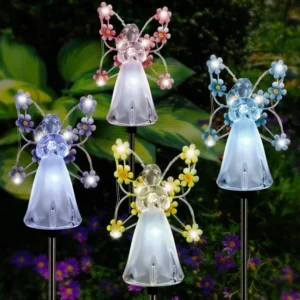 Angel Solar Landscape Lights - Waterproof Garden Decor