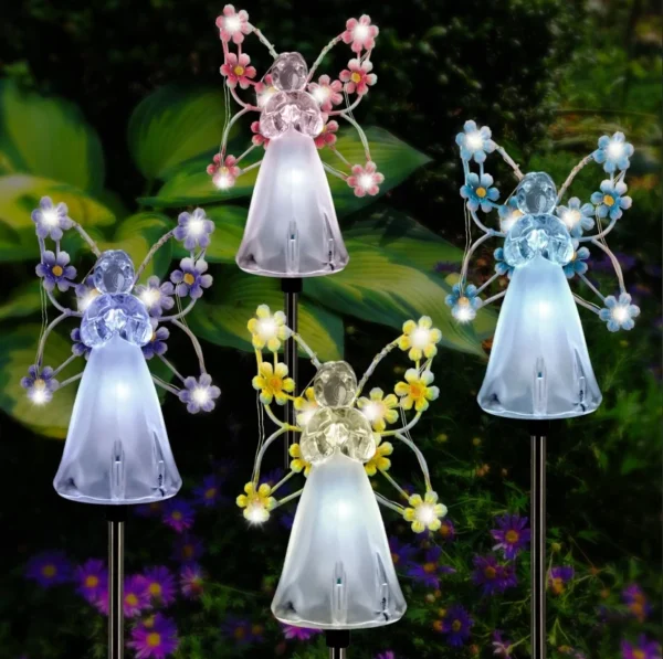 Angel Solar Landscape Lights - Waterproof Garden Decor