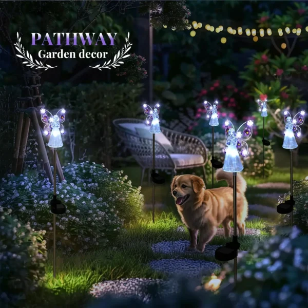 Angel Solar Landscape Lights - Waterproof Garden Decor - Image 4