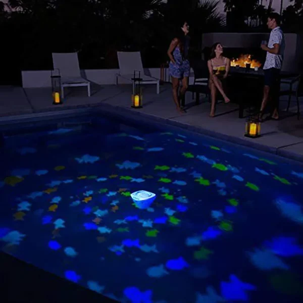 Floating Pool Lights - 4 Colors 5 Modes Waterproof Underwater Lights - Image 2