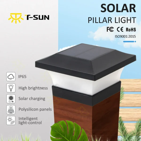 Solar Mailbox Light - Elegant Solar Fixture with Automatic Control - Image 11