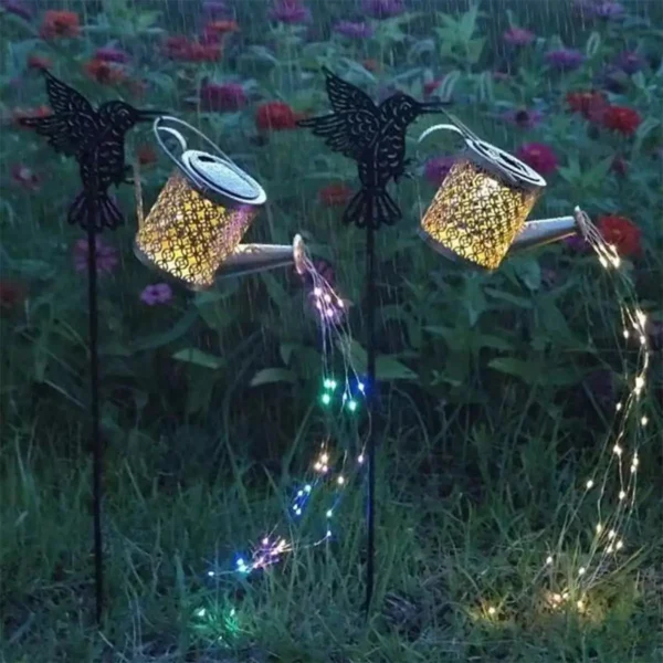 Solar Watering Can Light - Waterproof Outdoor Hanging Decoration - Image 5