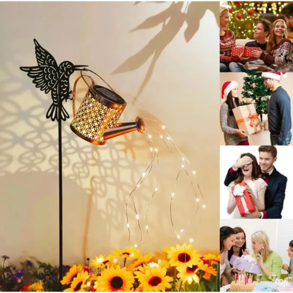 Solar Watering Can Light - Waterproof Outdoor Hanging Decoration - Image 6