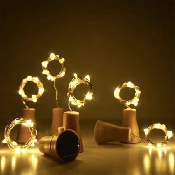 Solar Wine Bottle Lights for Outdoor DIY Night Lighting - Image 5