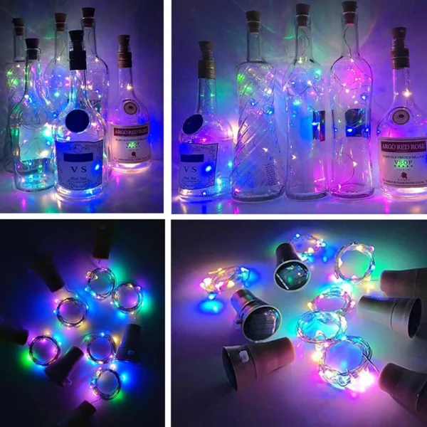 Solar Wine Bottle Lights for Outdoor DIY Night Lighting - Image 6