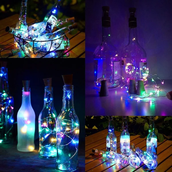 Solar Wine Bottle Lights for Outdoor DIY Night Lighting - Image 7