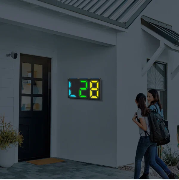 Solar House Number Light – Customizable Solar Address Plaque LED - Image 7