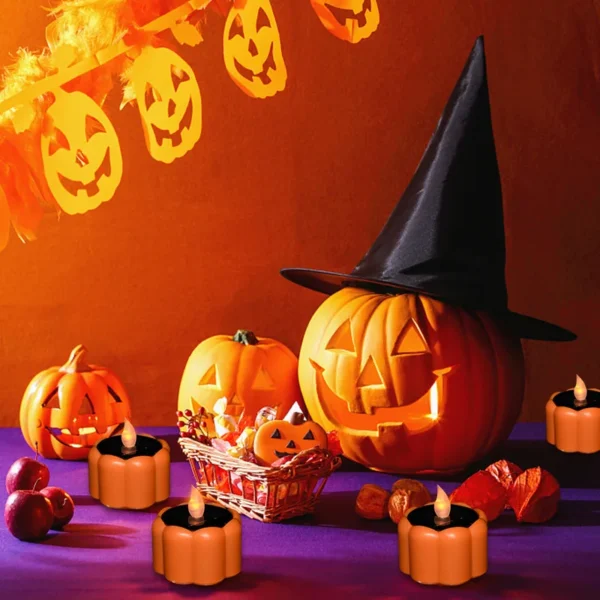 Solar Candle Light – Flickering LED Tea Lights for Home & Garden - Image 5