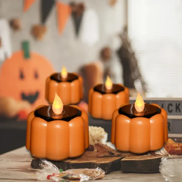 Solar Candle Light – Flickering LED Tea Lights for Home & Garden - Image 6