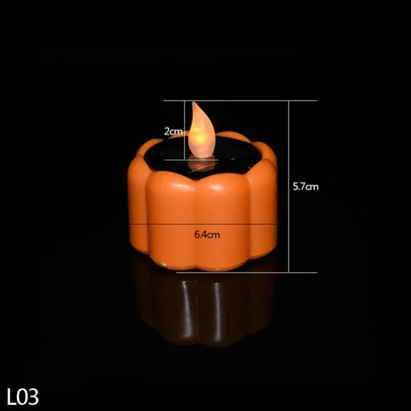 Solar Candle Light – Flickering LED Tea Lights for Home & Garden - Image 8