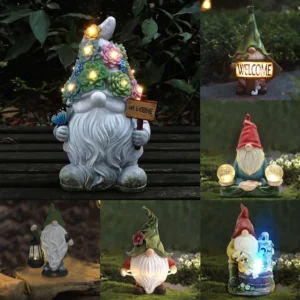 Solar Gnome Light – Eco-Friendly LED Garden Decor