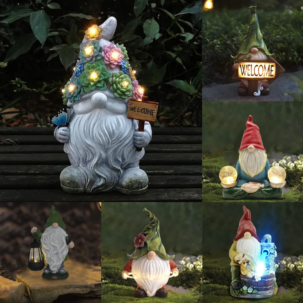 Solar Gnome Light – Eco-Friendly LED Garden Decor
