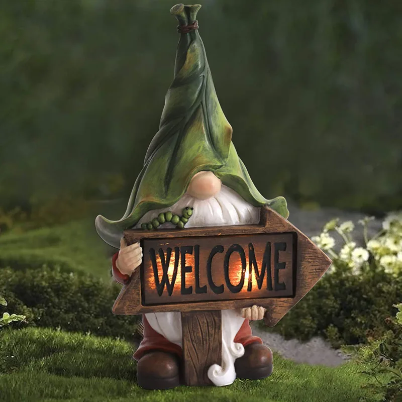 Solar Gnome Light – Eco-Friendly LED Garden Decor