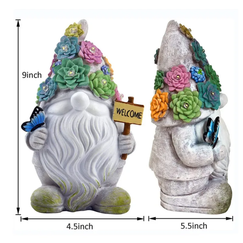 Solar Gnome Light – Eco-Friendly LED Garden Decor