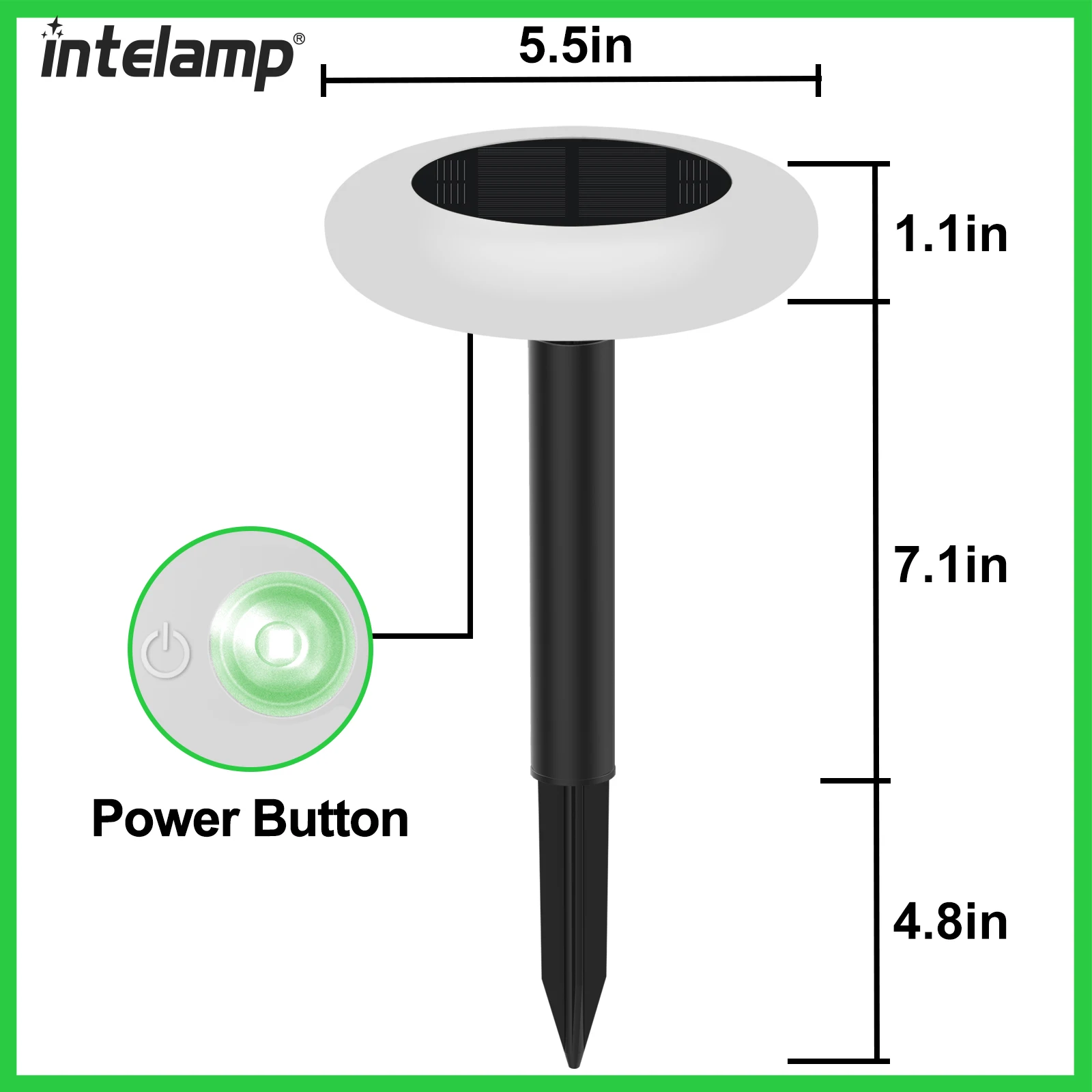 2 Packs Color Solar Lights with Remote Control for Outdoor Decor - Image 3