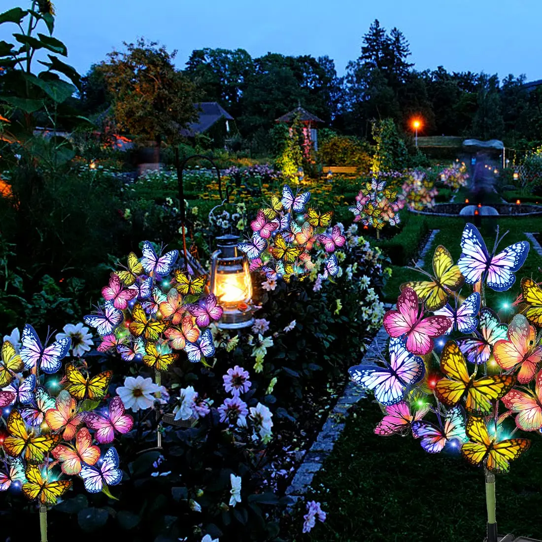 LED Butterfly Solar Lights - Outdoor Decorative Solar Garden Lights - Image 6