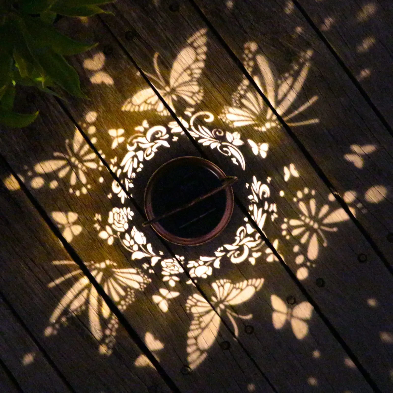 Butterfly Hanging Solar Lantern - Solar Outdoor Decor Light - Image 6