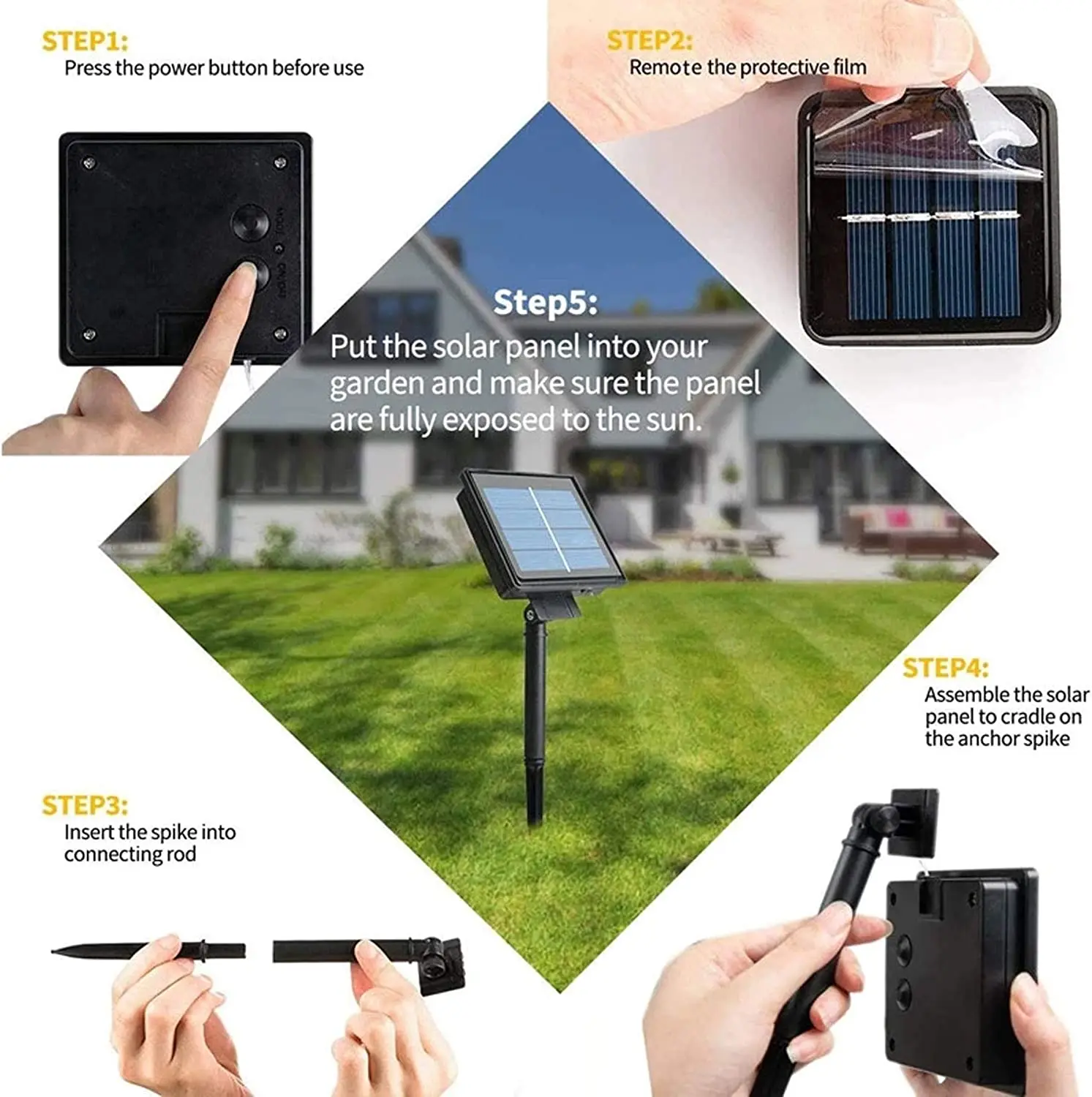 Solar Butterfly Fairy String Lights 11.9FT - Waterproof & LED - Image 3