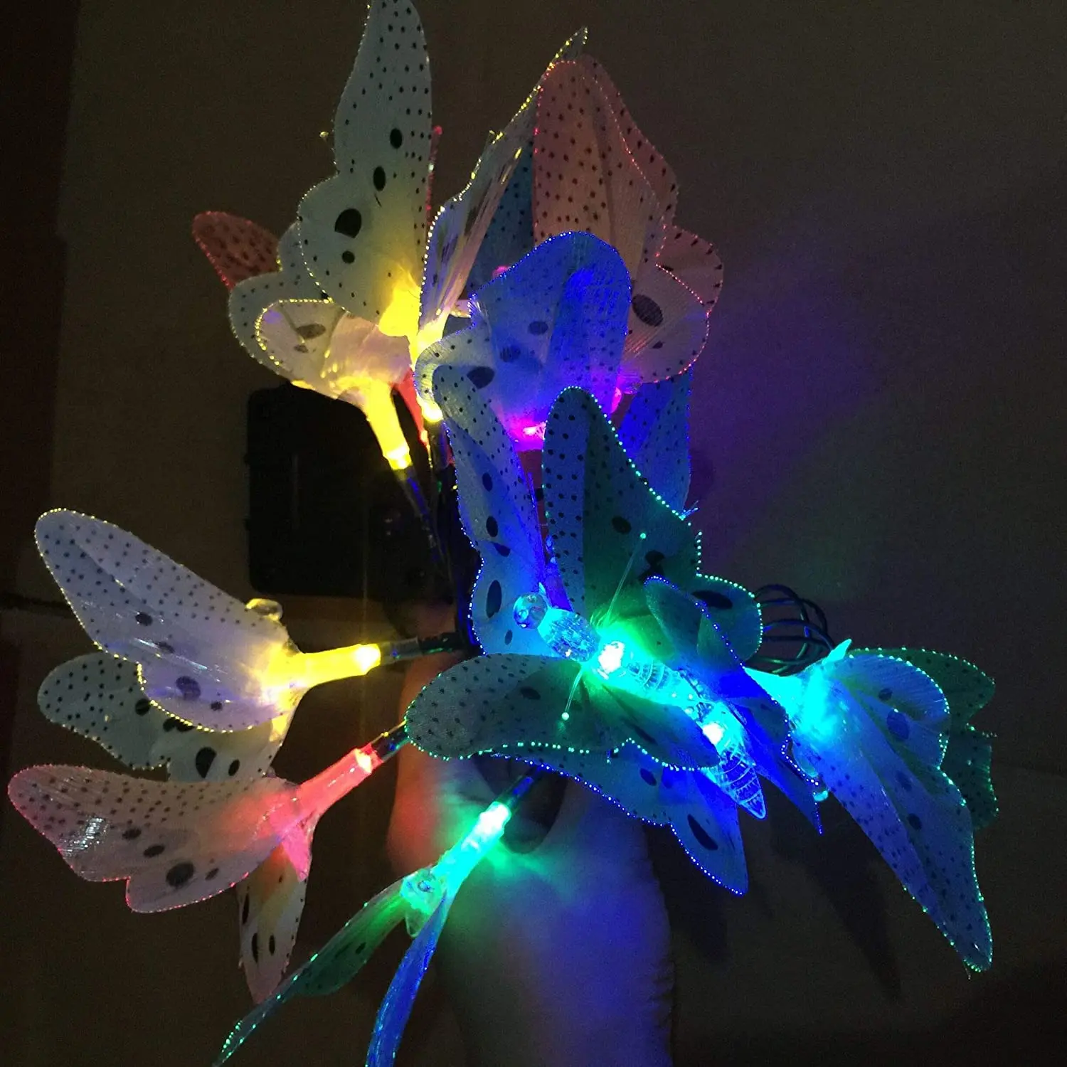 Solar Butterfly Fairy String Lights 11.9FT - Waterproof & LED - Image 4