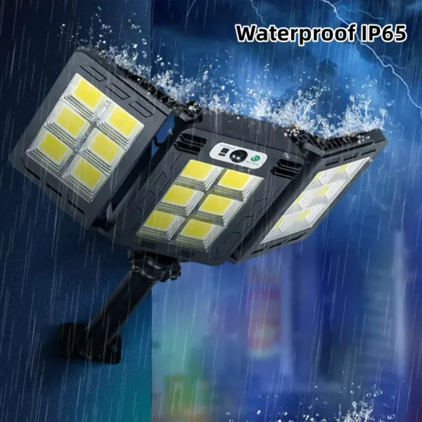 Solar Motion Sensor Light with 3 Modes for Outdoor Use - Image 4