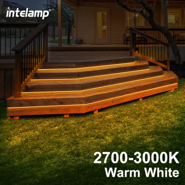Solar Strip Lights Outdoor - 6000mAh 32.8FT LED Lights - Image 2