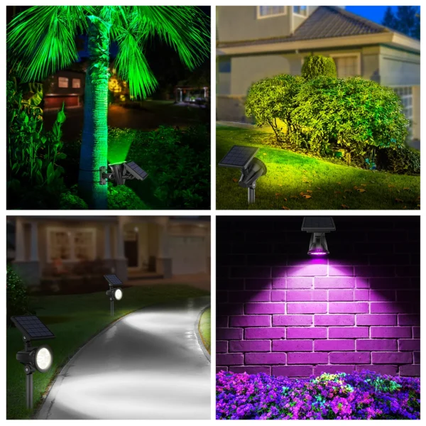 2025 Solar Waterproof LED Landscape Light for Outdoor Use - Image 2