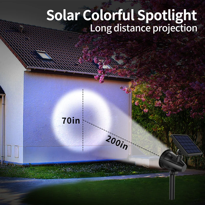2025 Solar Waterproof LED Landscape Spotlight for Gardens & Paths - Image 3