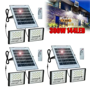 300W Waterproof Solar Street Lights for Outdoor Lighting
