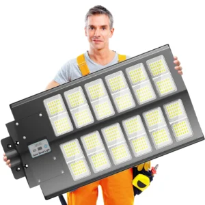 6000W Waterproof Solar Street Lights with Motion Sensors